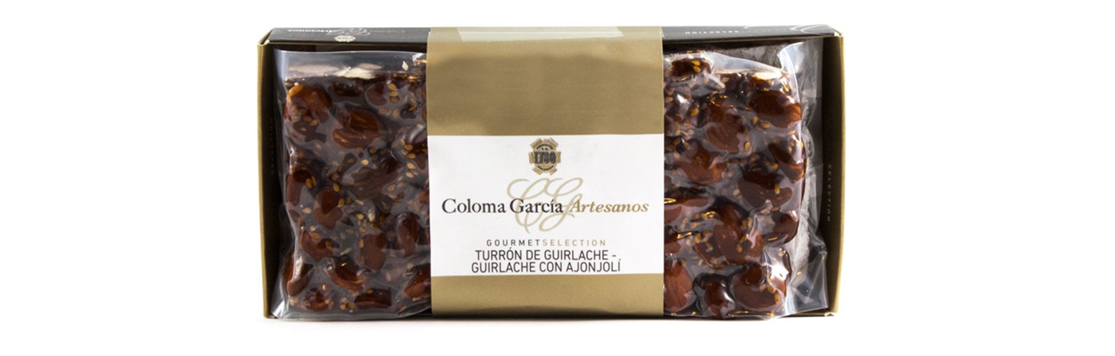 TURRÓN DE GUIRLACHE-GHIRLACHE CON AJONJOLÍ RILSAN GOURMET