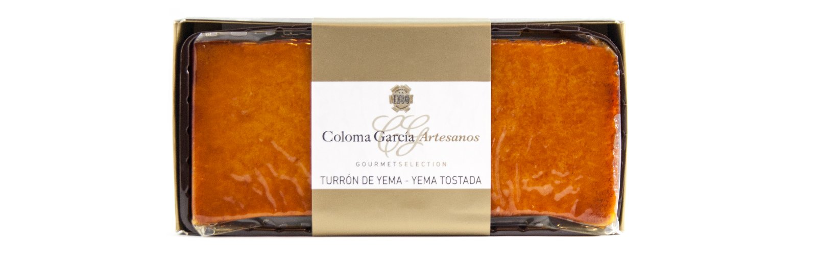 TURRÓN DE YEMA TOSTADA