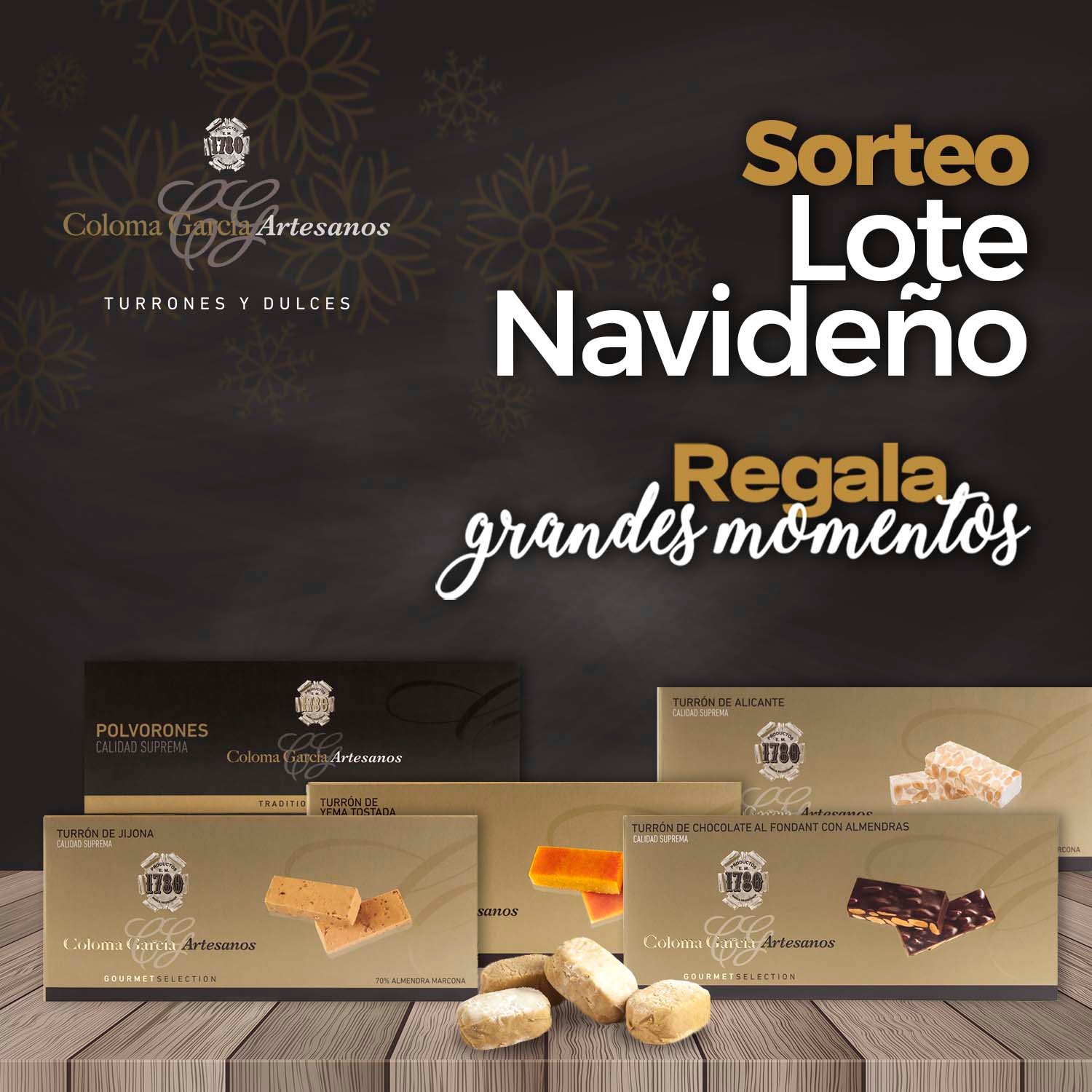 SORTEOcolomagarcía turrones